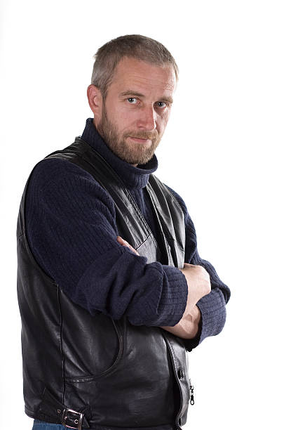 istock Isolated on white portrait of man 94448666