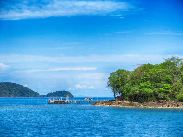 istock Sea View with Small Island 944519816