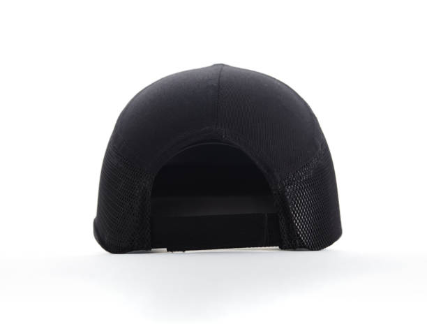 istock Rear view of a baseball cap on white background with soft shadow 944526996