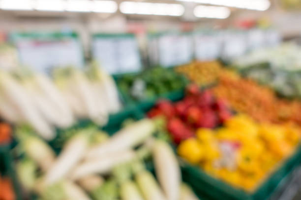 istock Defocused of supermarket. 944530126