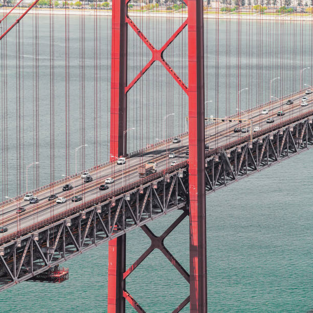 istock 25th of April Bridge in Lisbon. Panorama 944534516