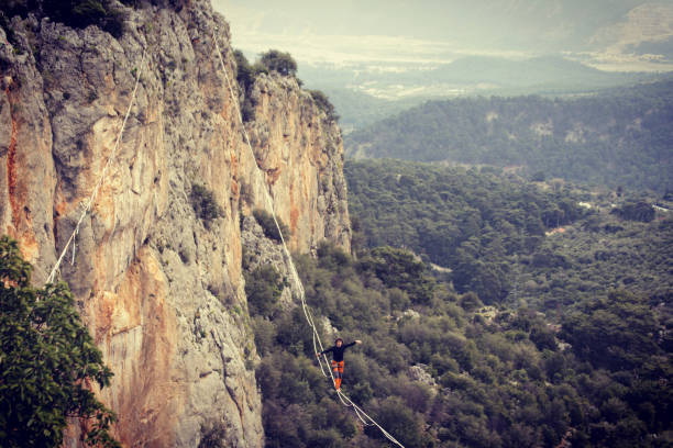 istock Walk a line in the sky. 944536572