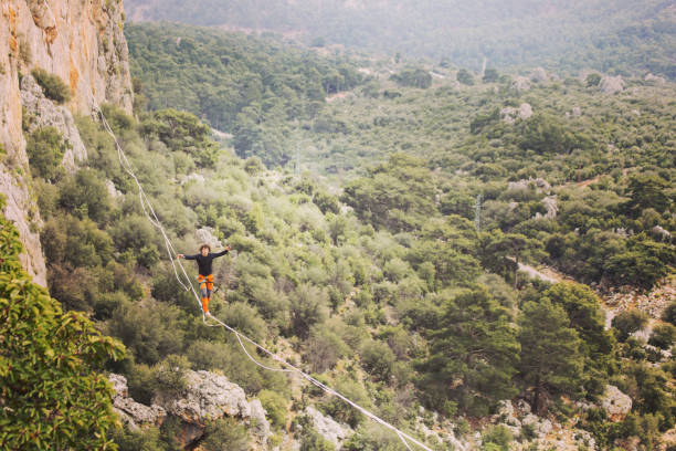 istock Walk a line in the sky. 944536606