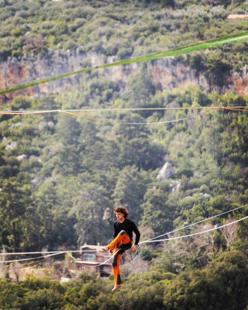 istock Walk a line in the sky. 944536784