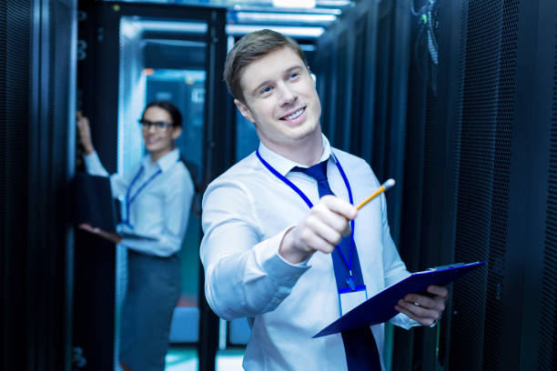 istock Delighted colleagues working together in the office 944539586