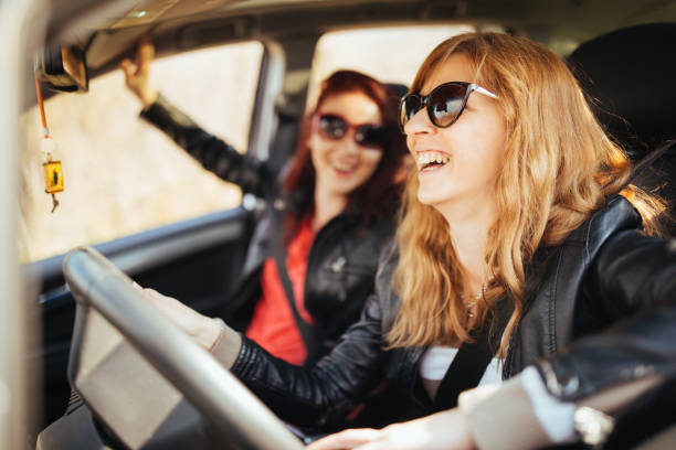 istock Friends enjoying road trip 944542514