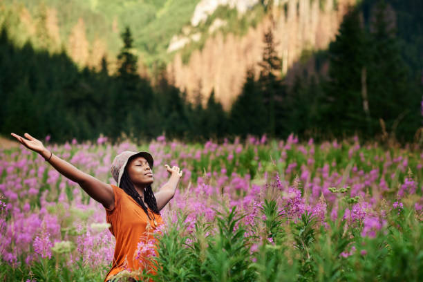 istock Feeling free and smelling freshness, only in nature 944543658