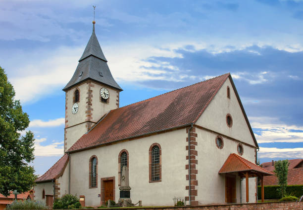 istock Cleebourg. Protestant Church. Alsace. Bas-Rhin. Grand Est 944546816
