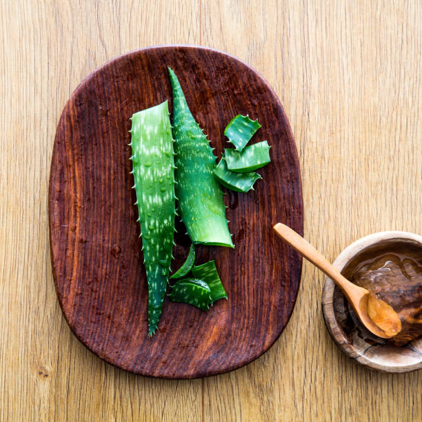 istock concept of beauty workshop with traditional aloe vera herbal extract 944549730