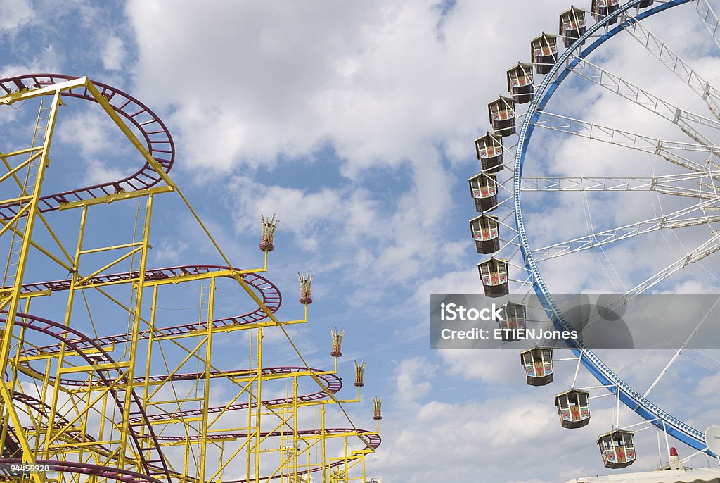 Ruota panoramica - Foto stock royalty-free di Ambientazione esterna