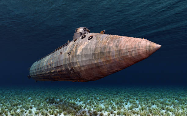 istock Submarine from the American Civil War 944569494