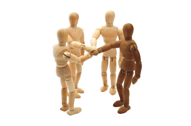 istock Wooden mannequins 944570068