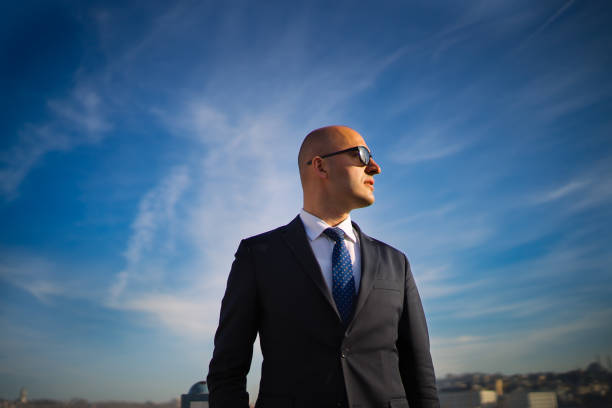 istock Business man looking away 944574606