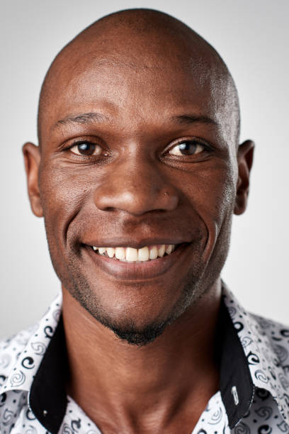 istock Studio portrait of African man smiling 944577452