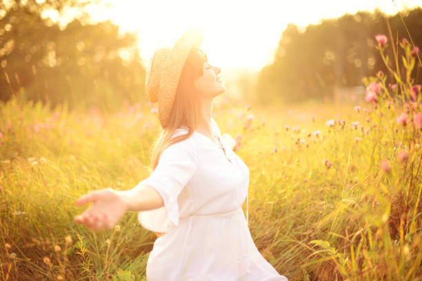 istock Beautiful young women on the nature 944577726
