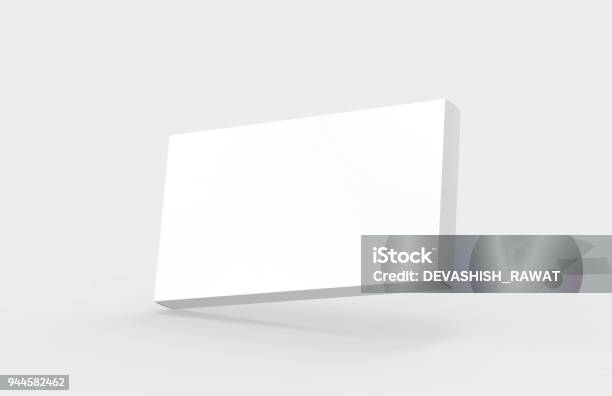 Pills Box Mock Up Stock Photo - Download Image Now - Box - Container, Template, White Color