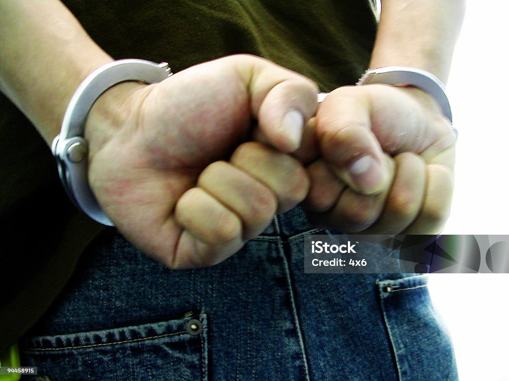 Crime and punishment - Foto de stock de Adulto royalty-free