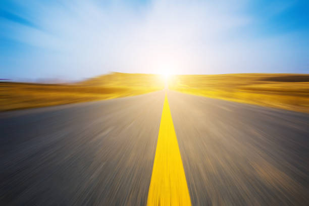 istock Motion blur of the road 944589502