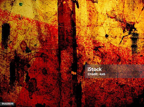 Foto de Abstruso Grunge e mais fotos de stock de Abstrato - Abstrato, Amarelo, Amarrotado
