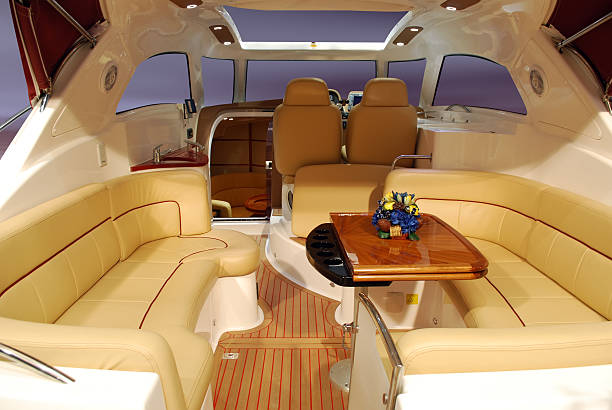 istock The inside of a luxurious yacht  94460321
