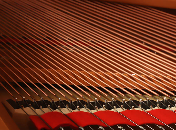 istock Closeup of a piano inside 94461882