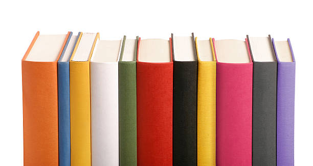 istock Colourful books in a row 94462276
