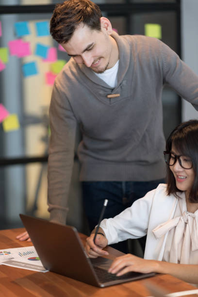 istock Business people are discussing about their work. 944643396