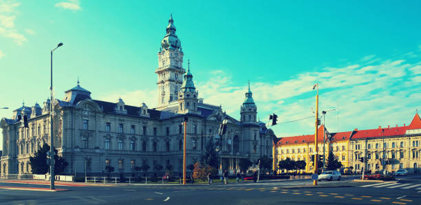 istock Gyor City Hall, Hungary 944646172