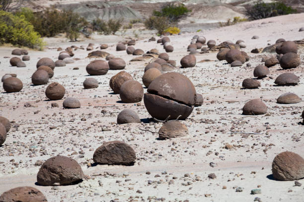 istock Geological formations in Ischigualasto 944663650