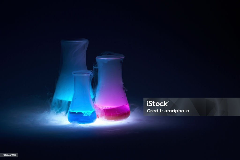 alchemy with place for text  Chemistry Stock Photo