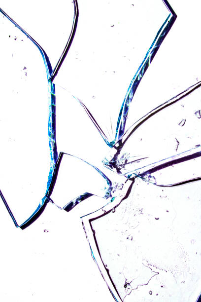 istock Very Distressed Gothic Grunge Shattered Glass Close Up Abstract 944673130