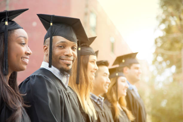 istock African descent male college student graduation on campus. 944675944