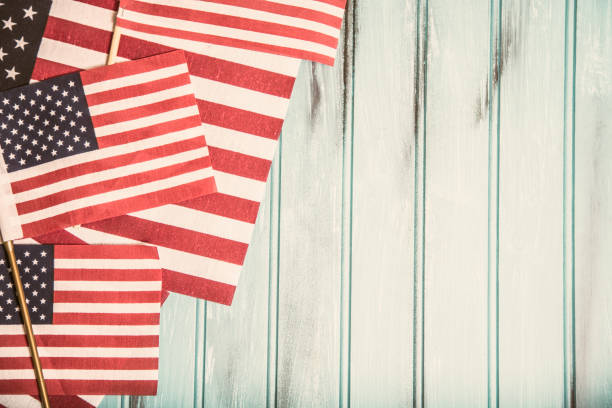 istock USA flag background for Memorial Day, July 4th. 944676392