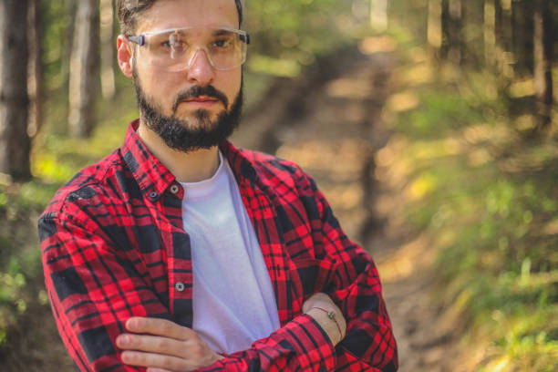 istock lumberman, woodcutter crossed his hands 944676844