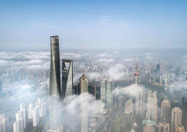 istock Shanghai in fog 944699762