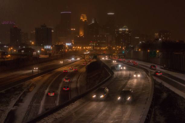 istock Minneapolis, Minnesota Skyline Skyscrapers from far away 944708042