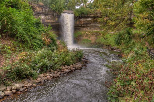 istock Minnehaha Falls in Minneapolis, Minnesota during Autumn 944708198