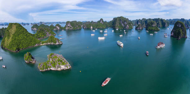 istock Halong Bay Vietnam panorama (super panorama and panorama 360, hight quality) 944716746