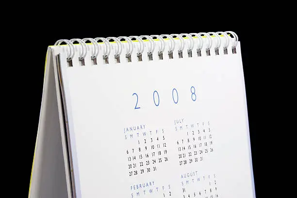Photo of Calendar for 2008