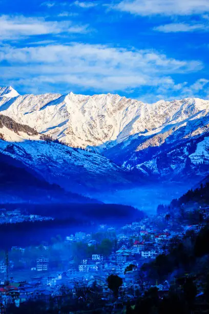 Manali, hill station in India famous for rotang pass, solang vally and hampta pass