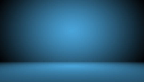 istock Blue gradient abstract background empty room with space for your text and picture 944730166