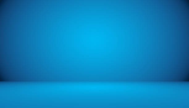 istock Blue gradient abstract background empty room with space for your text and picture 944730280