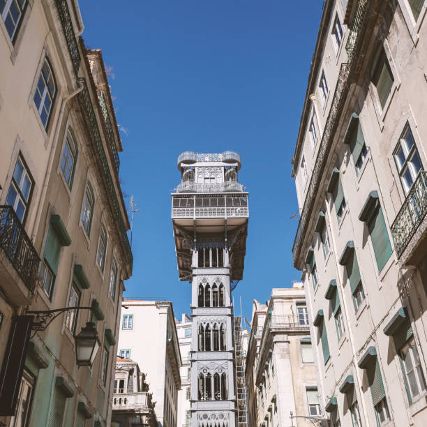 istock Santa Justa elevator in Lisbon, Portugal 944738612