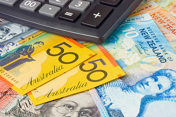 forex-호주 및 뉴질랜드 통화 페어, 계산기 - currency exchange australian dollars australian culture currency 뉴스 사진 이미지