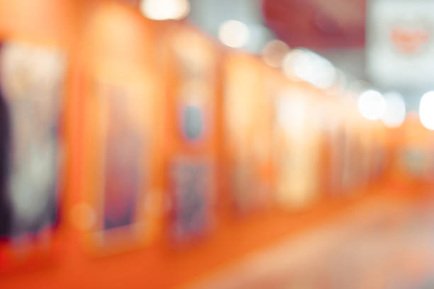 istock Abstract blur contemporary art gallery for 944755338