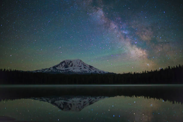 istock Milky Way Over Mount Adams 944766824