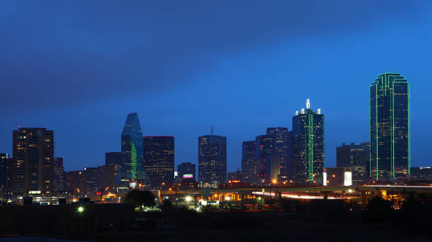 istock The skyline of Dallas at night 944771674