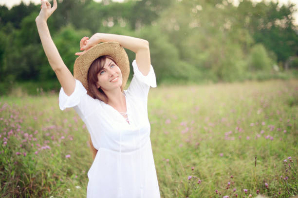 istock Beautiful young women on the nature 944803768
