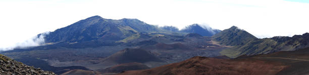 istock Haleakala crater panoramic view, Maui Hawaii 944812456