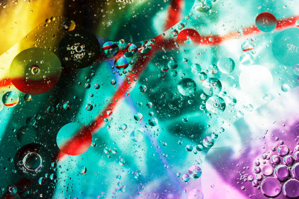 istock An artful colorful background with bubbles. 944822604